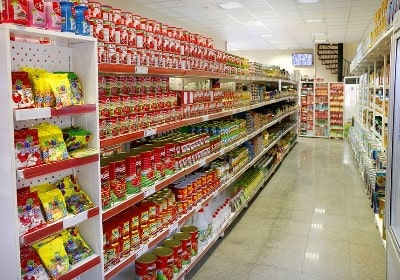 قفسه سوپرمارکتی و فروشگاهی